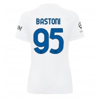 Inter Milan Alessandro Bastoni #95 Vieraspaita Naiset 2023-24 Lyhythihainen